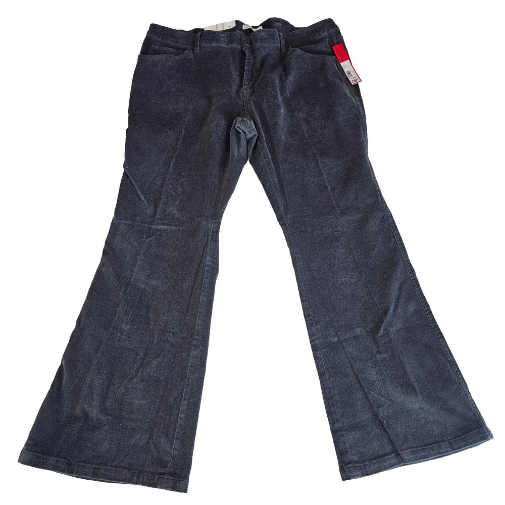 French Connection Womens Corduroy Jeans Bootcut Flare Bottom 18 18W NWT